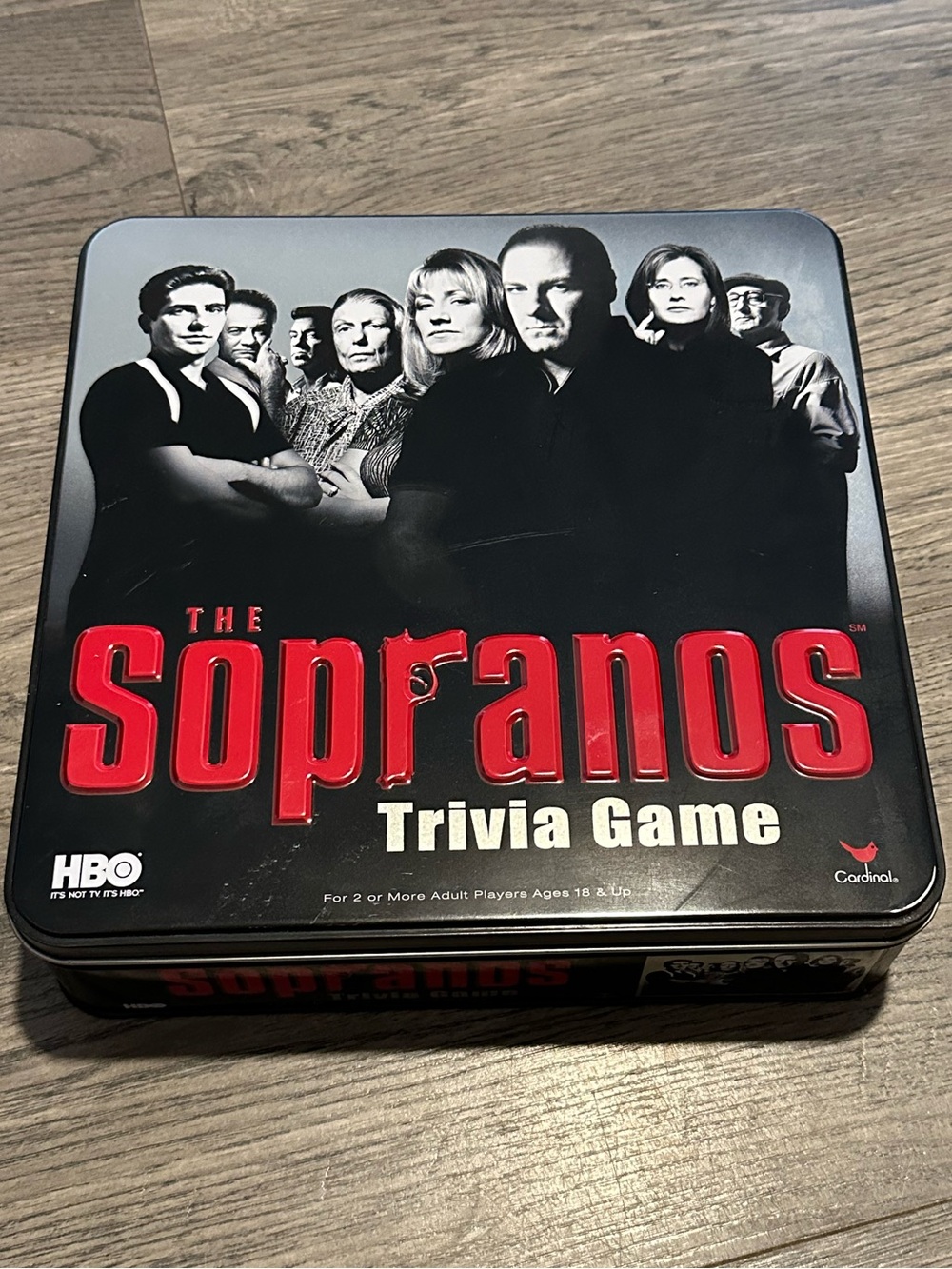The Sopranos Trivia Game - Black & Red